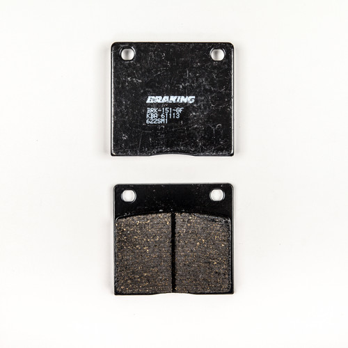 Braking Brake Pad Set Semi-Metallic 622Sm1