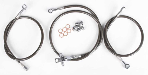 Streamline TRX250R-F-2SMOKE Streamline Brakeline Frt 3-Line Hon Smk+2 Trx250R-F-2Smoke