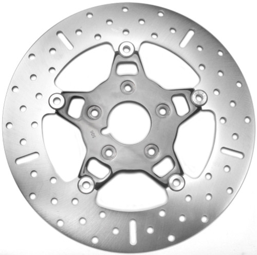 Ebc V-Twin Street Rotor Fsd009Blk Floating Chrome/Black Fsd009Blk