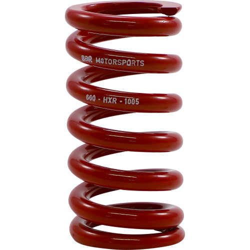 Bbr Motorsports Shock Spring - Rear - Red - Spring Rate 975 Lb/In 660-Hxr-1005