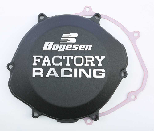 BOYESEN CC-02AB Boyesen Factory Racing Clutch Cover Black Cc-02Ab