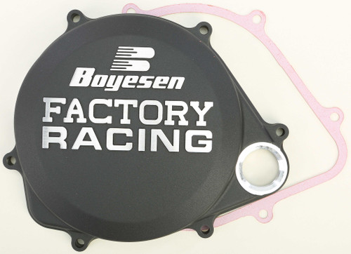 BOYESEN CC-06CB Boyesen Factory Racing Clutch Cover Black Cc-06Cb