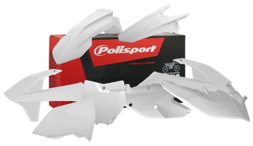 Polisport Plastic Body Kit White 90680 Polisport Plastic Body Kit White 90680