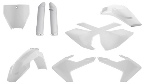 Acerbis Full Plastic Kit White 2462600002