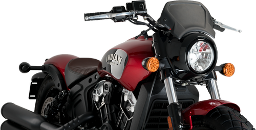 Puig 3592N Puig Aluminium Front Plate Black 3592N