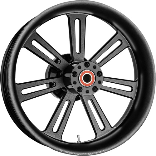 Performance Machine (Pm) Wheel - Sierra - Rear - Single Disc/With Abs - Black - 18X5.5 1269-7814R-Srr-Smb