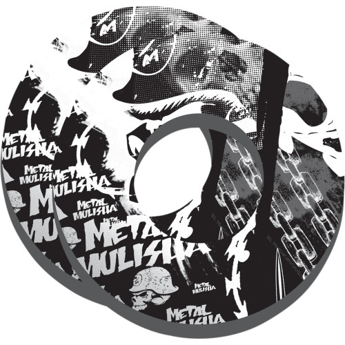 Factory Effex Grip Donuts - Metal Mulisha White/Black 14-67950