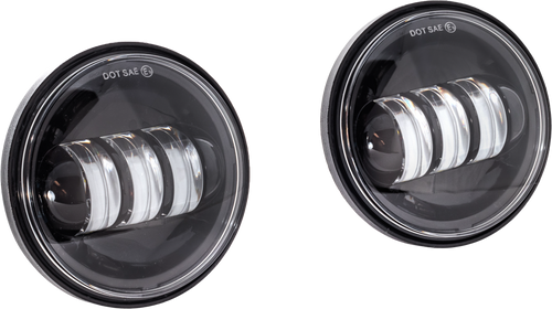 Letric Lighting Co LLC-ILPL-B Letric Lighting Co 4.5" Led Passing Lamps Black Indian Llc-Ilpl-B