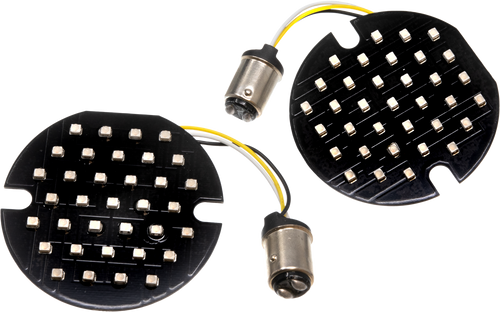 Letric Lighting Co Flat Lense Led Insert 1157 Amber Llc-Fl7A