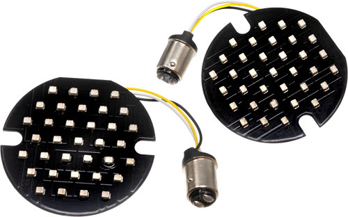 Letric Lighting Co LLC-FL7A Letric Lighting Co Flat Lense Led Insert 1157 Amber Llc-Fl7A