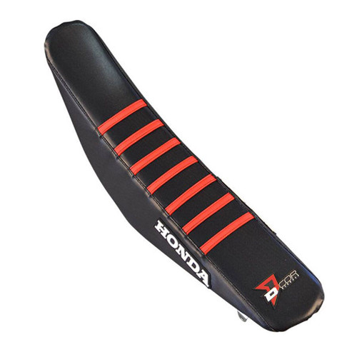 D-Cor Seat Cover Black W/Red Ribs Hon 30-10-500