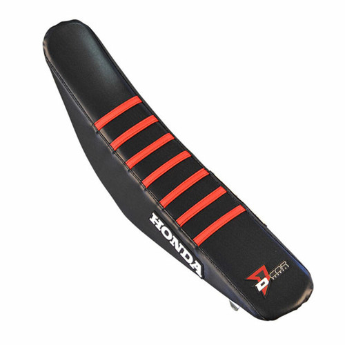 D-Cor Seat Cover Black W/Red Ribs Hon 30-10-126