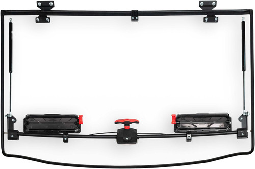 SEIZMIK 50-50222KIT Seizmik Flip Up Windshield Kit Pol 50-50222Kit