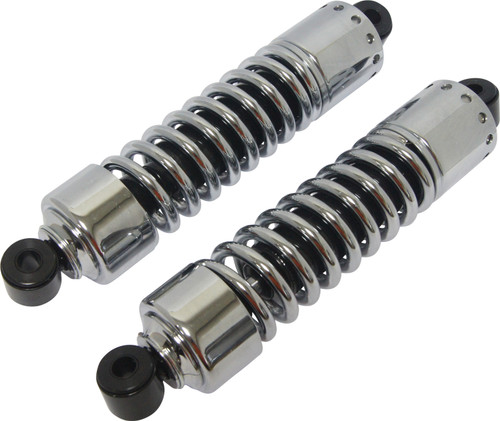 Harddrive 12" Shock W/Short Cover Chrome Big Twin 73-86 30-482 Harddrive 12" Shock W/Short Cover Chrome Big Twin 73-86 30-482