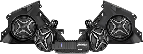 Ssv Works 4 Speaker Kit W/ Ssv A-Spec 800Watt Mavr-Phz2Atd