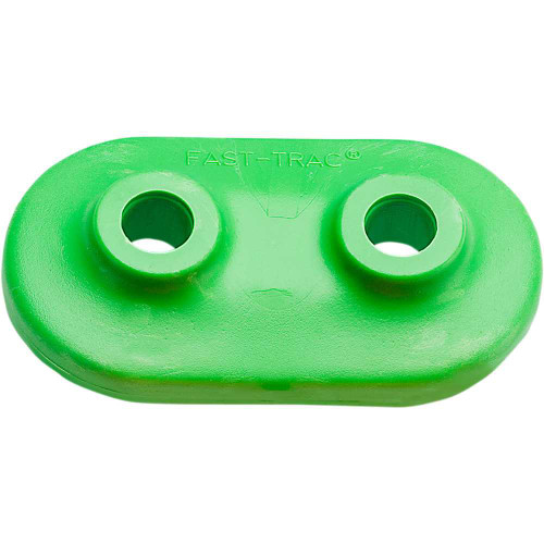 FAST-TRAC 552SPG48 Fast-Trac Backer Plates - Green - Double - 48 Pack 552Spg-48