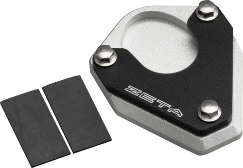 Zeta Side Stand Extender Black/Silver Kaw Ze56-6230 Zeta Side Stand Extender Black/Silver Kaw Ze56-6230