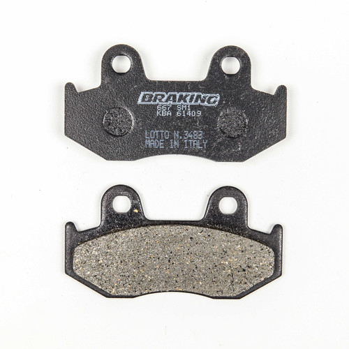 BRAKING 667SM1 Braking Brake Pad Set Semi-Metallic 667Sm1