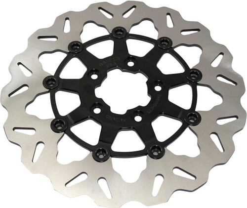 Gbrakes DF680CW-B Gbrakes Rotor 11.5" Floating Wave Fr Black Df680Cw-B