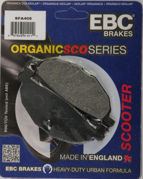 Ebc Brake Pads Sfa408 Organic Sfa408