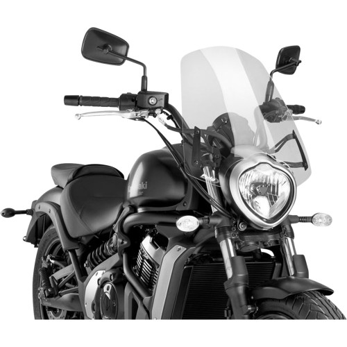 Puig Hi-Tech Parts New Generation Windscreen - 18-1/2" - Clear - Vulcan 8164W