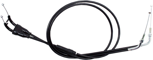 Motion Pro Black Vinyl Throttle Push-Pull Cable Set 04-0272