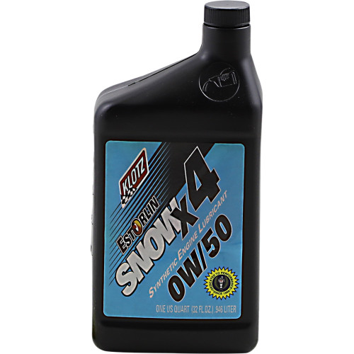 Klotz Oil X4 Snow Oil - 0W-50 - 1 U.S. Quart Ke850