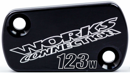 Works 21-152 Works Clutch Cover Black 21-152