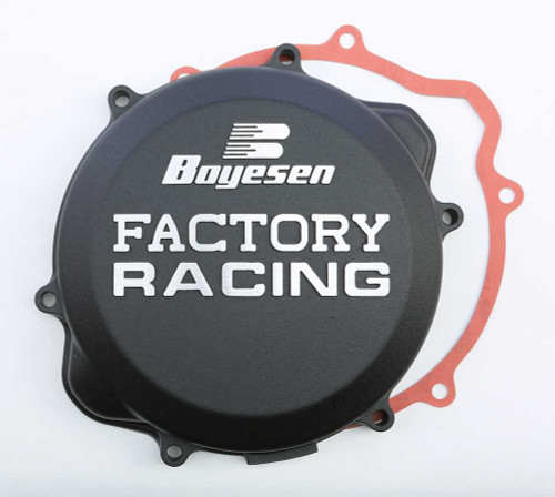 BOYESEN CC-06XB Boyesen Factory Racing Clutch Cover Black Cc-06Xb