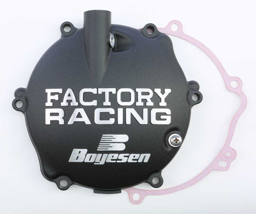 BOYESEN CC-31B Boyesen Factory Racing Clutch Cover Black Cc-31B
