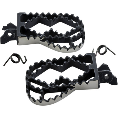 Ims Products Inc. Adventure Ii Footpegs - Black 252601S-2