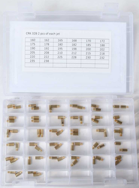 EBC CRK32B Ebc Hex Main Jet Kit #160-238 2/Pk Crk32B