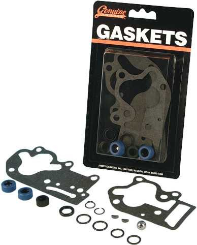 James Gaskets 92-FLH James Gaskets Gasket Seal Oil Pump W/Paper Gaskets Kit 92-Flh 92-Flh