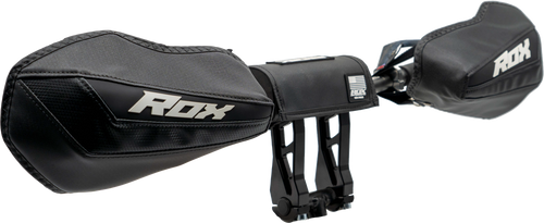 Rox FT3-HG-W Rox Gen '3 'Flex-Tec 'Handguards Black/ White Ft3-Hg-W