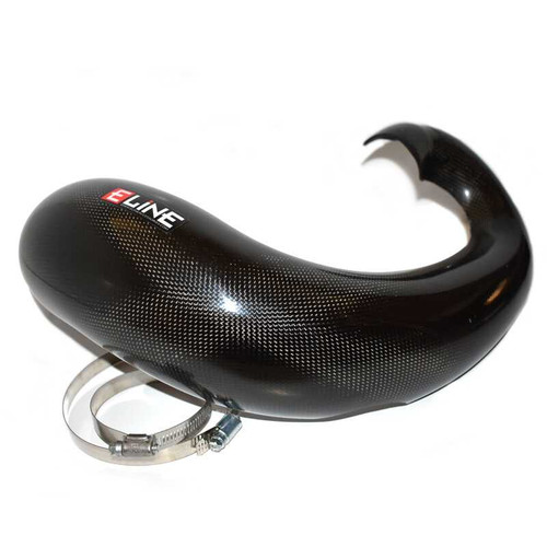 E-Line Accessories MPG12521 E-Line Accessories Carbon Fiber Pipe Guards Ktm/Hus Mpg12521