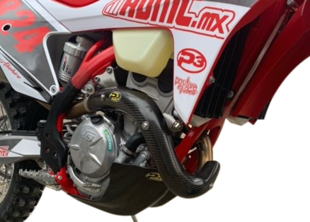 P3 204003 P3 Heat Shield Carbon Stk Pipe Gas 204003