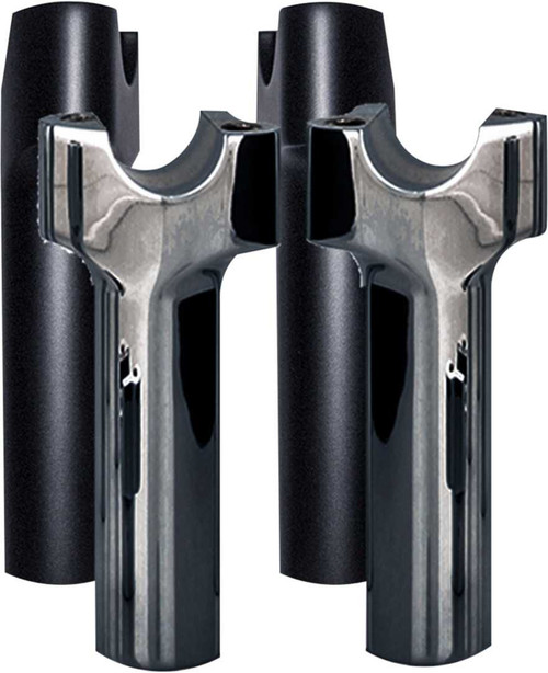 WILD 1 WO526B Wild 1 Chubby 4.5" Straight Risers Black Wo526B