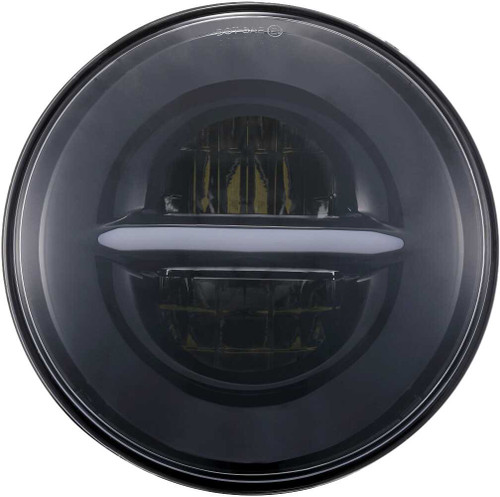 Pathfinder HD7CLB Pathfinder Classic Led Headlight 7" W/Drl Black Hd7Clb