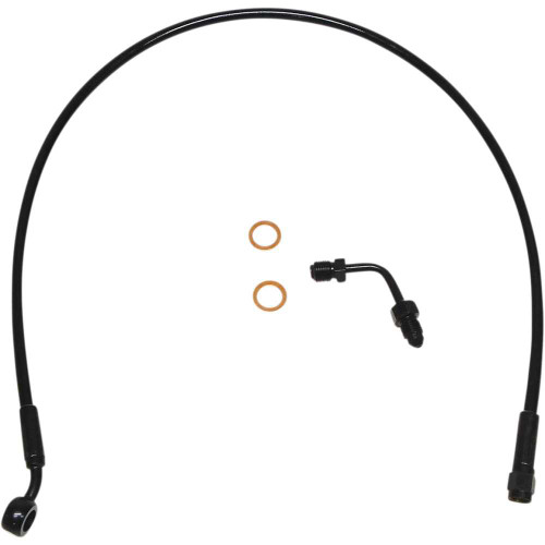 MAGNUM SHIELDING SBB150732 Magnum Shielding Brake Line - Upper - Black - Abs Sbb1507-32