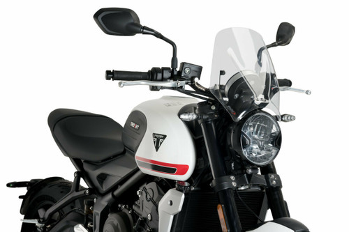 Puig Windscreen Naked New Gen Sport Clear Tri 20638W