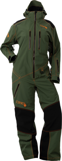 Dsg Spectrum 2.0 Monosuit Black/Forest Green Sm 519873