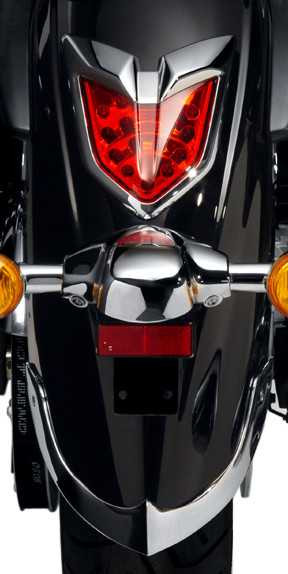 National Cycle N7024 National Cycle Cast Rear Fender Tip N7024