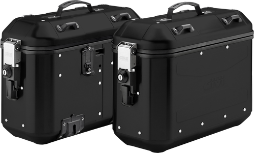 Givi Dolomiti Monokey Side Case 36L Black Pair Dlmk36Bpack2 Givi Dolomiti Monokey Side Case 36L Black Pair Dlmk36Bpack2