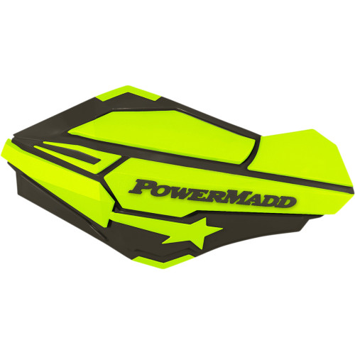 Powermadd Handguards - Charcoal/High Visibility 34425