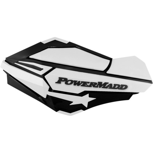 Powermadd Handguards - Black/White 34428