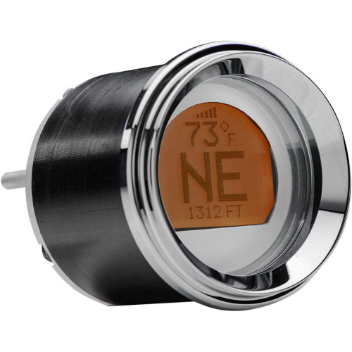 DAKOTA DIGITAL MCHGPS17SC Dakota Digital 2-3/16" Stand-Alone Lcd Gps Compass - Chrome/Silver Mch-Gps17-S-C