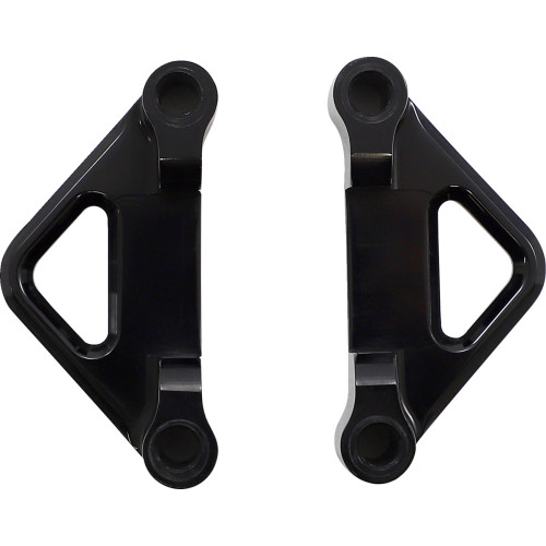 Accutronix Hot Legs/Bagger Legs Fender Spacers - Black - 1.25" Spacer - For 5-1/2" Width Fender Tfs41-Emf125B