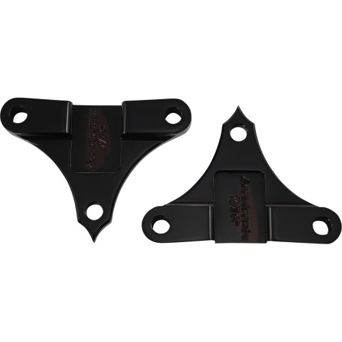 Accutronix Hot Legs/Bagger Legs Fender Spacers - Black - 0.4375" Spacer - For 6-3/8" Width Fender Tfs49-Nf7/16B