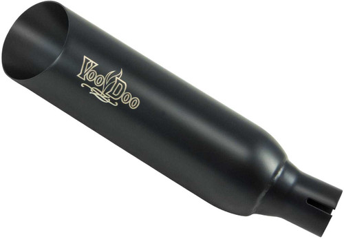 Voodoo VEEX250K8B Voodoo Shorty Slip-On Exhaust Black Veex250K8B