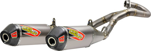 PRO CIRCUIT 0312025F2 Pro Circuit Ti-6 Ti Dual Exhaust System 0312025F2